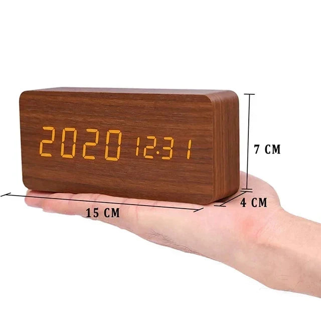 Smart-LED-Holzwecker
