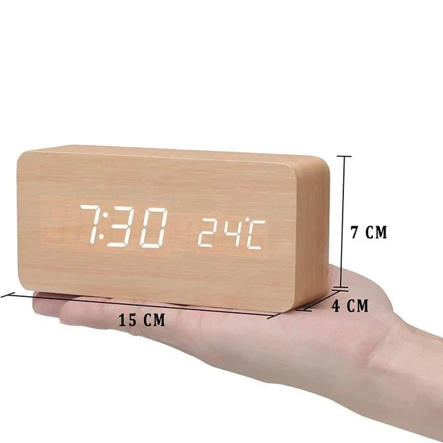 Smart-LED-Holzwecker