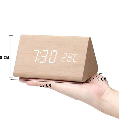Smart-LED-Holzwecker