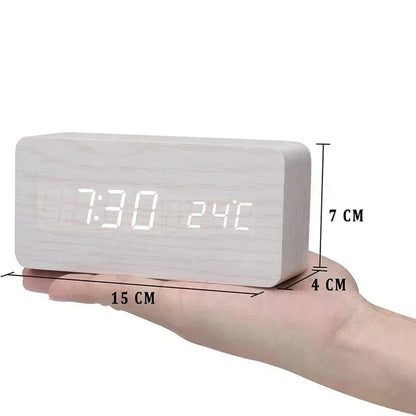 Smart-LED-Holzwecker