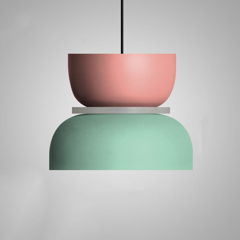 Nordic Two-Tone Macaron Pendant Light