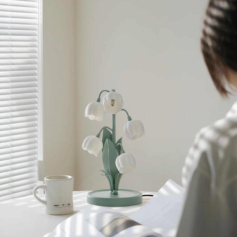 Bell Orchid Tulip Table Lamp