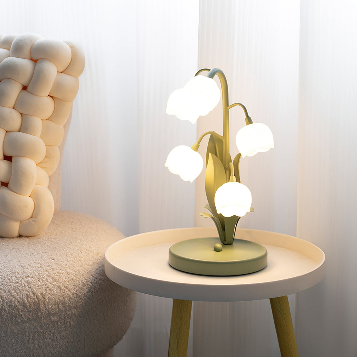 Bell Orchid Tulip Table Lamp