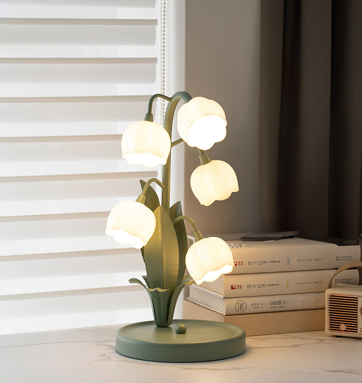 Bell Orchid Tulip Table Lamp