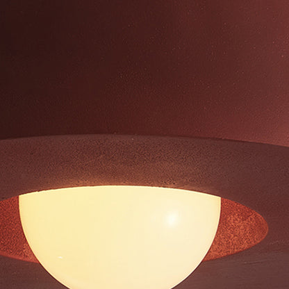 CeraCyl Ceramic-Style Cylinder Ceiling Light