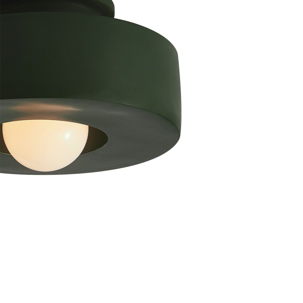 CeraCyl Ceramic-Style Cylinder Ceiling Light