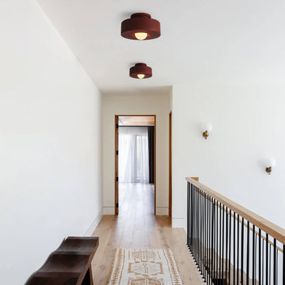 CeraCyl Ceramic-Style Cylinder Ceiling Light