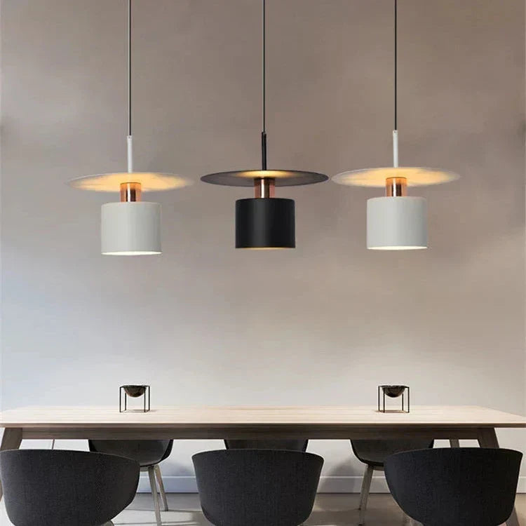 Floating Disc Pendant Light