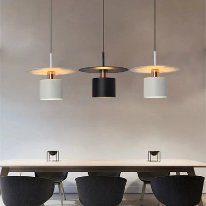 Floating Disc Pendant Light