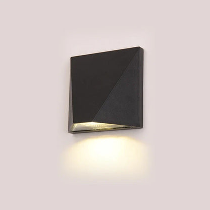 Modern Black 5W IP65 Outdoor LED Wall Light