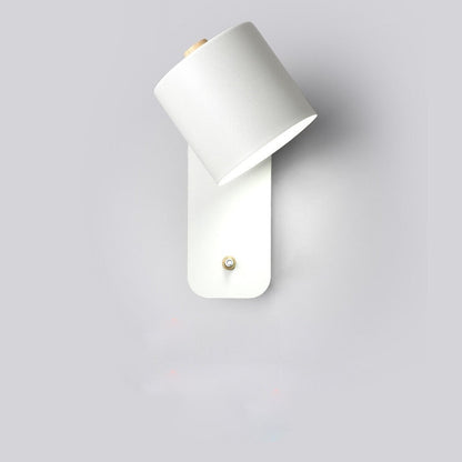 Cylinder LED Wall Lamp with Switch