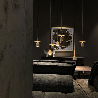 Floating Disc Pendant Light