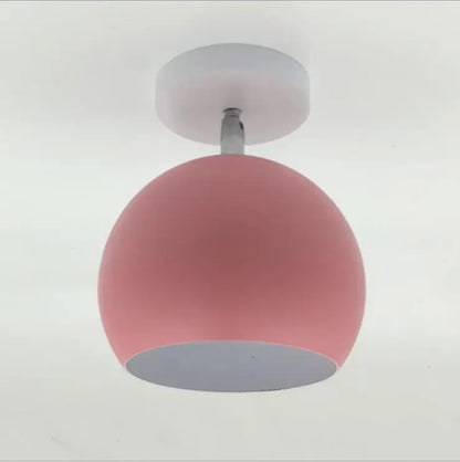 Runde Nordic-Macaron-Deckenleuchte