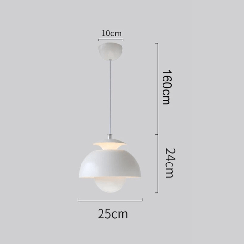Skandinavische moderne LED-Pendelleuchte