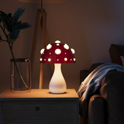 LED-Fliegenpilz-Tischleuchte