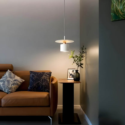 Floating Disc Pendant Light
