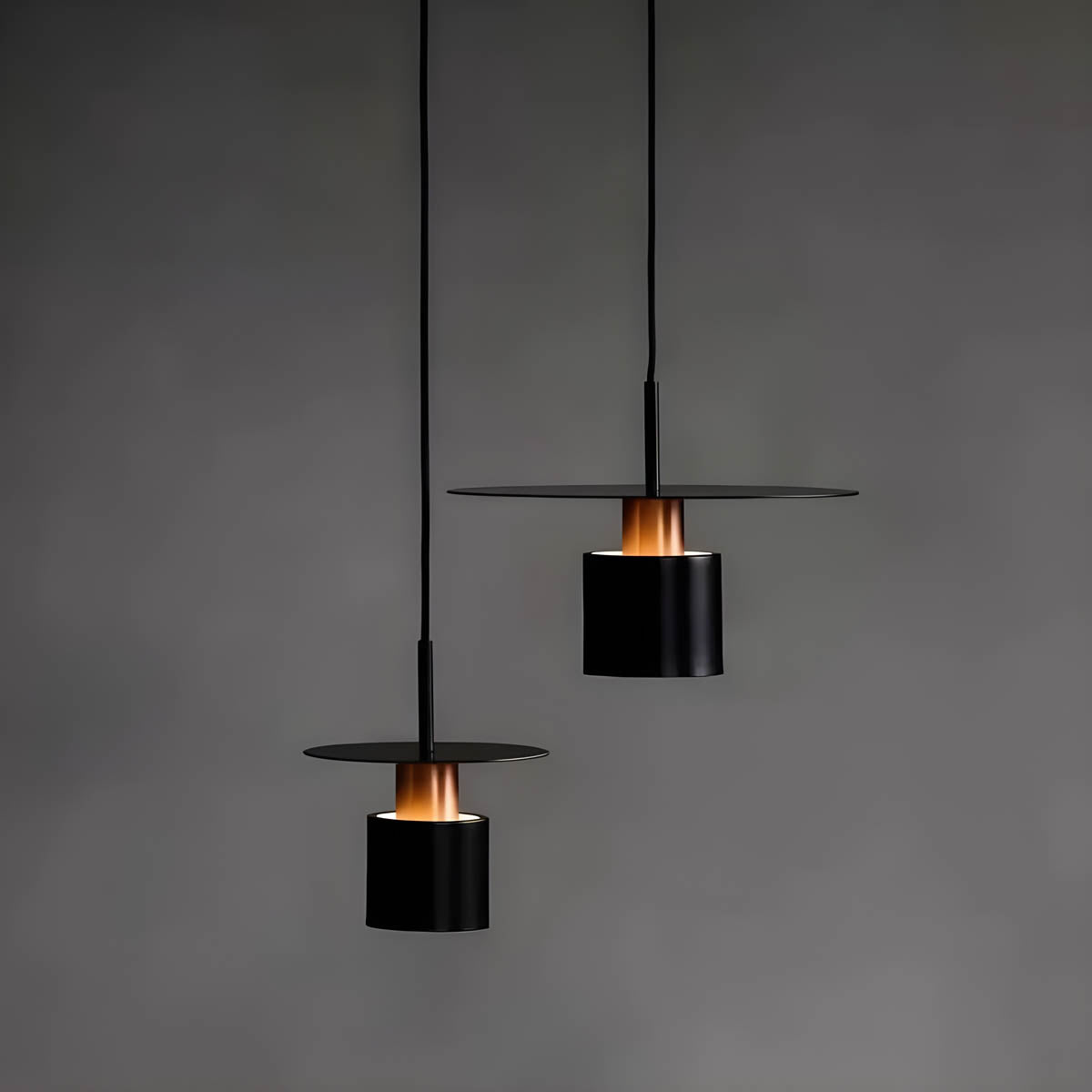 Floating Disc Pendant Light
