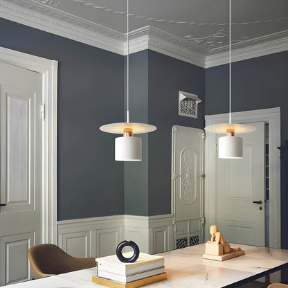 Floating Disc Pendant Light
