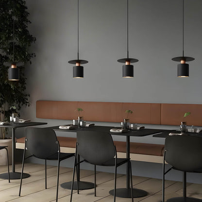 Floating Disc Pendant Light