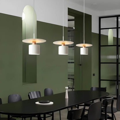 Floating Disc Pendant Light