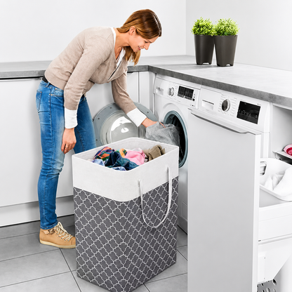 Lauva 75L wasserdichter faltbarer Wäschekorb