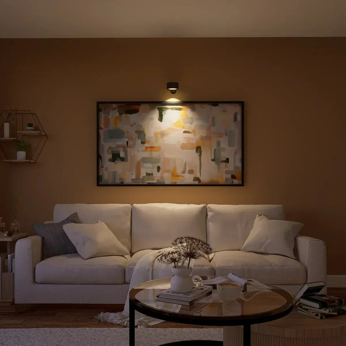 Cordless USB Rechargeable LED Wall Light