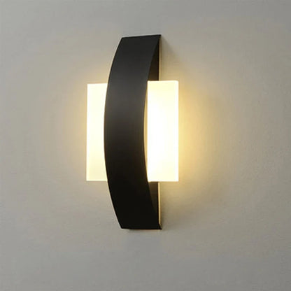 Minimalistische Acryl-Ambiente-Wandleuchte