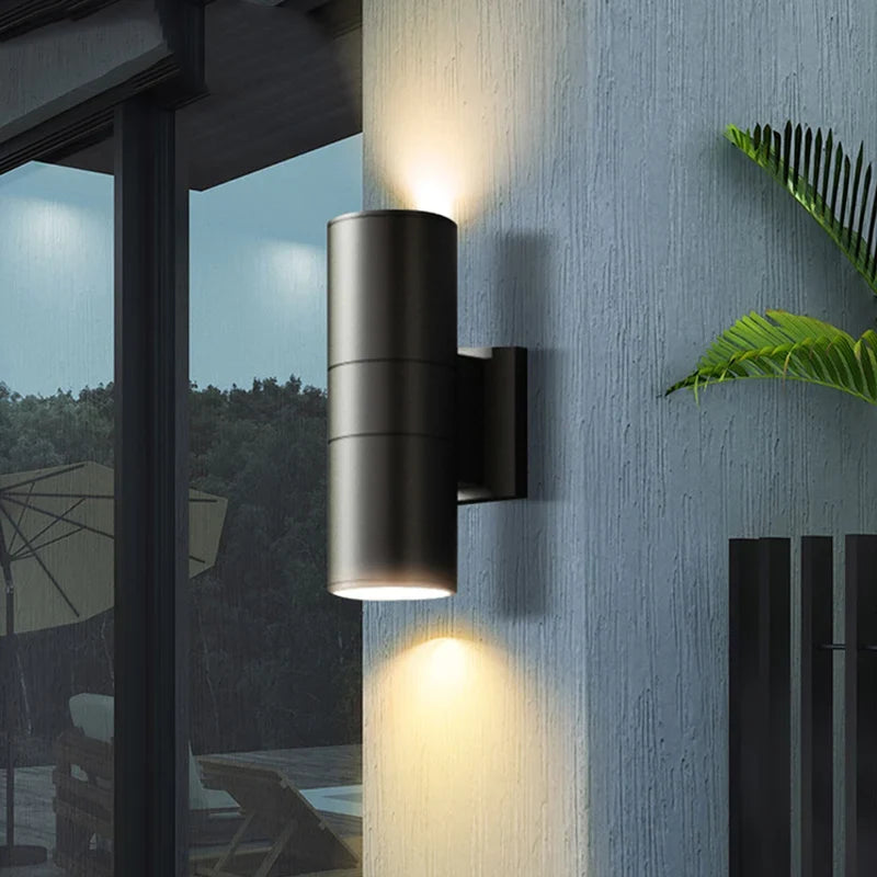 Up & Down Aluminium Outdoor LED Wall Light
