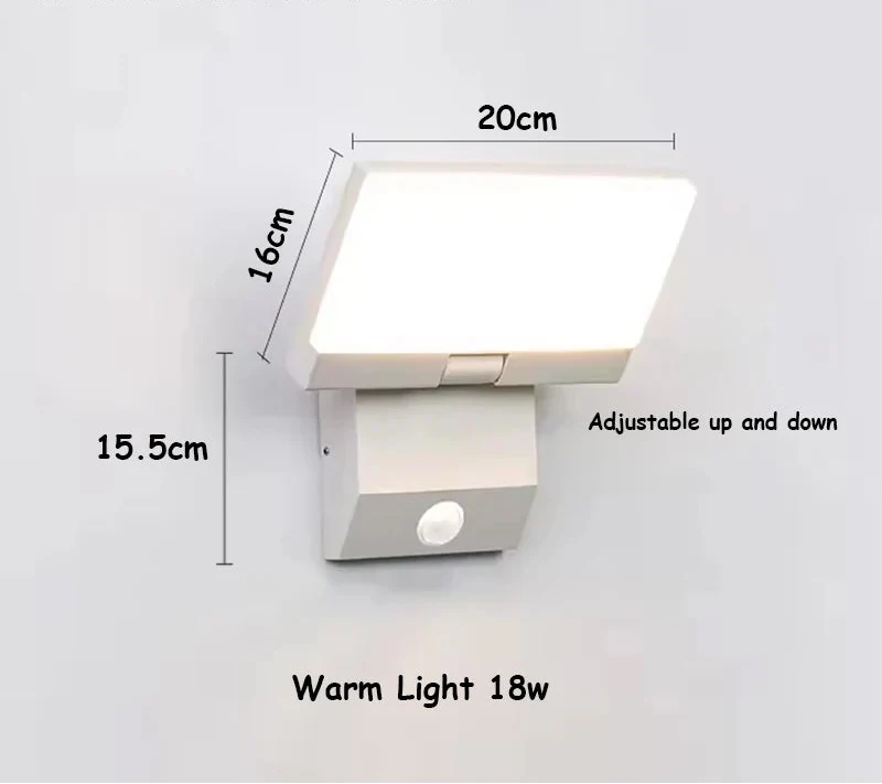 LumiFold IP65 Outdoor LED Wall Light