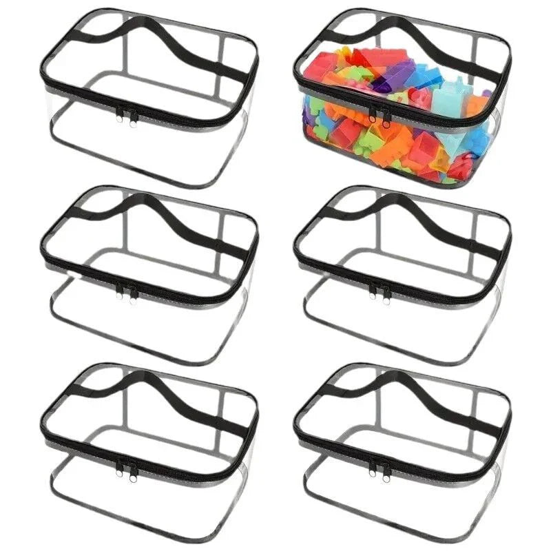 Transparent Mesh Toy Storage Bags