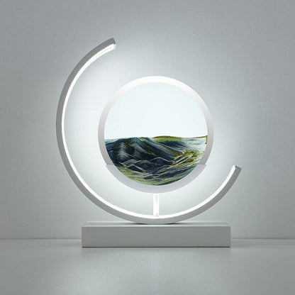 Sandlight Treibsand-LED-Tischleuchte