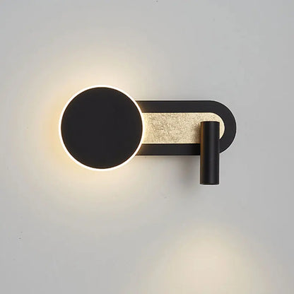 HaloBeam Ring & Spotlight LED Wall Light