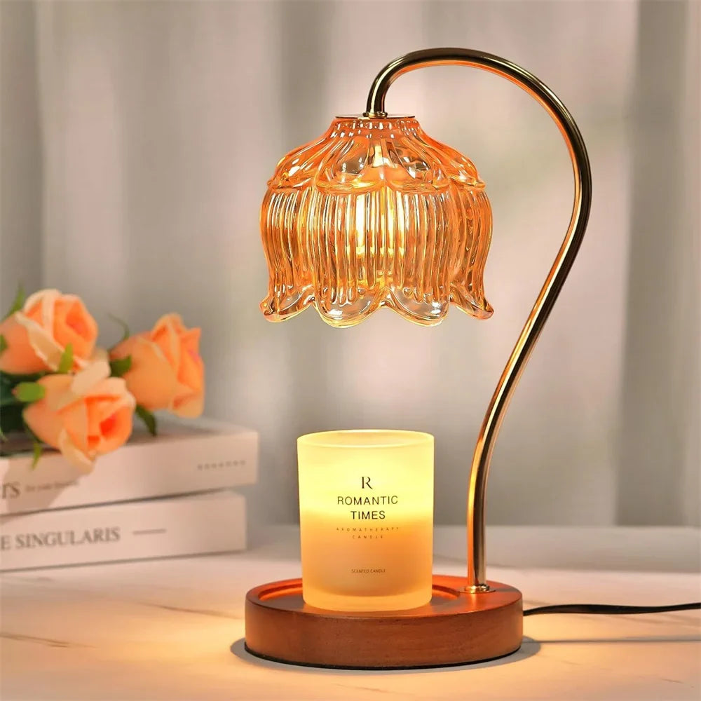 PetalGlow Kerzenwärmer-Lampe