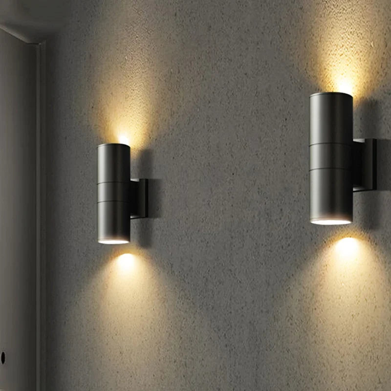 Up & Down Aluminium Outdoor LED Wall Light