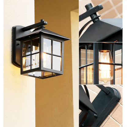 Camden Vintage Outdoor Lantern Wall Light