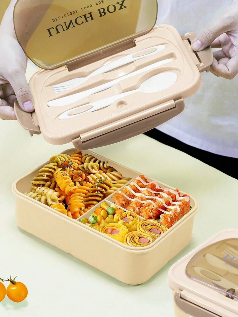 MealMate Bento-Lunchbox mit 4 Fächern