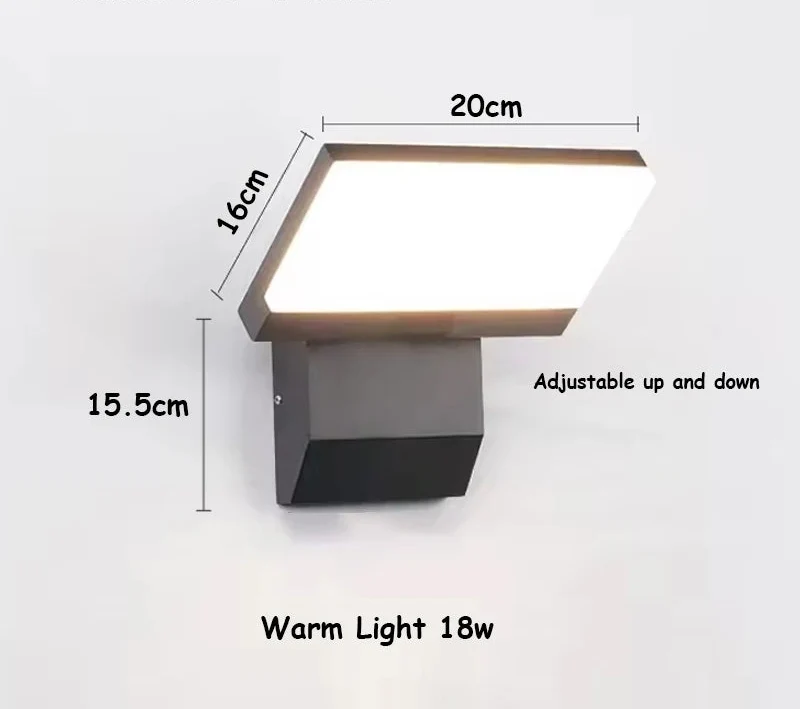 LumiFold IP65 Outdoor LED Wall Light