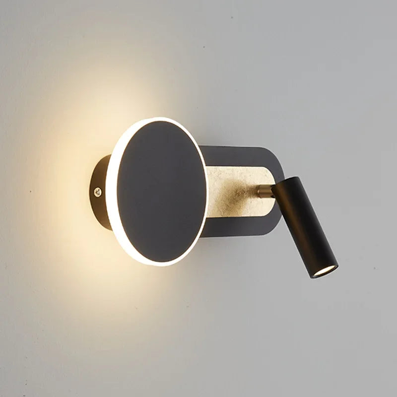 HaloBeam Ring & Spotlight LED Wall Light