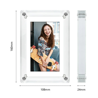 ClearFrame digitaler Bilderrahmen aus Acryl