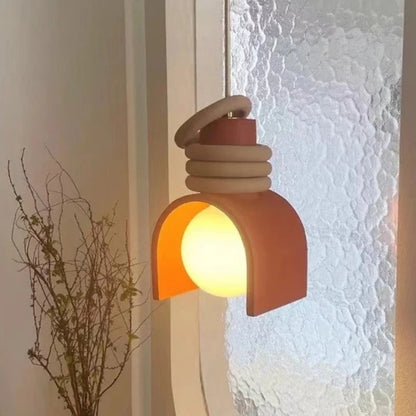 Wabi-Sabi Harz-Pendelleuchte