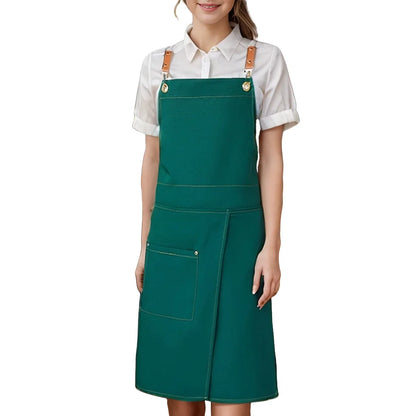 WorkEase Waterproof Canvas Split Apron