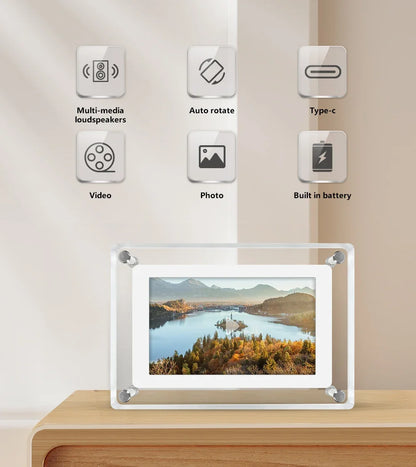 ClearFrame digitaler Bilderrahmen aus Acryl