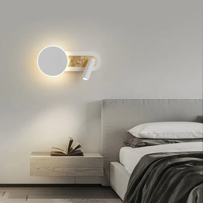 HaloBeam Ring & Spotlight LED Wall Light