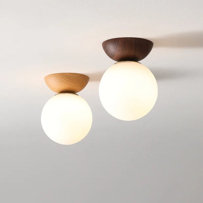 Nordic Opal Glass Ball Ceiling & Pendant Light