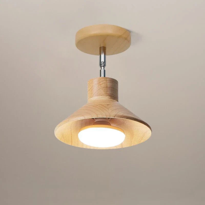NordicWood Timber Cone Deckenleuchte