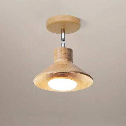 NordicWood Timber Cone Deckenleuchte