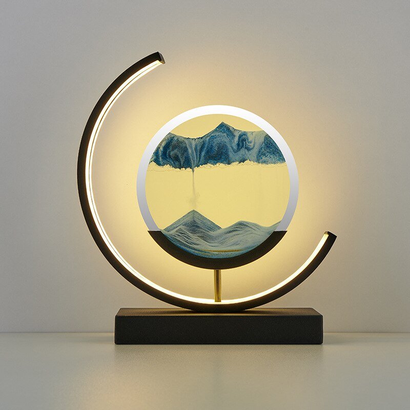 Sandlight Treibsand-LED-Tischleuchte