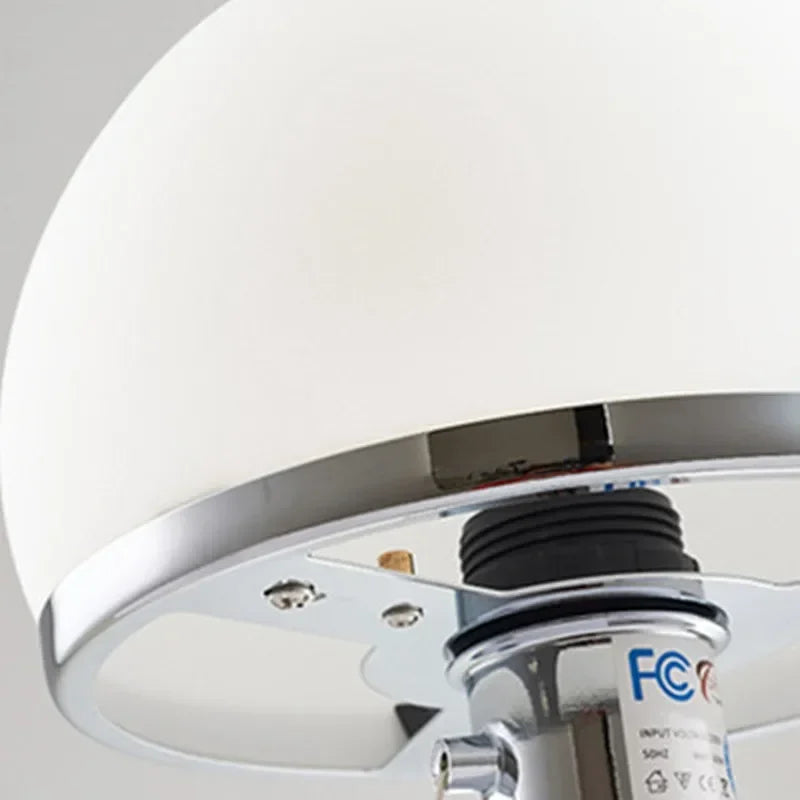 Bauhaus Glass Dome Table Lamp