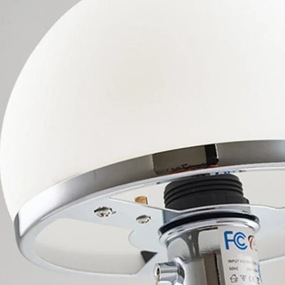 Bauhaus Glass Dome Table Lamp