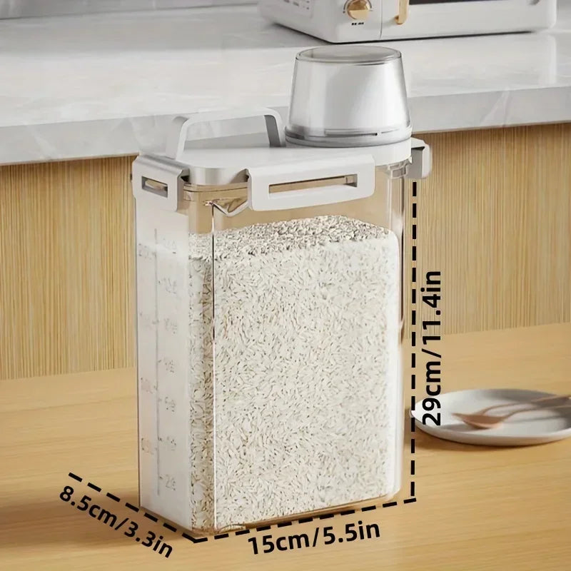 2,5 l luftdichter Vorratsbehälter für Getreide